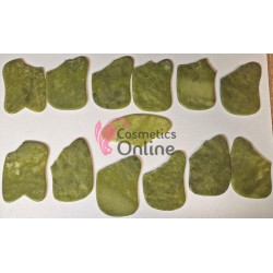 Pietre de jad naturale pentru masaj Gua Sha LOT01 Sparte